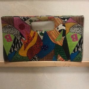 Super cute “Artsy “Clutch!